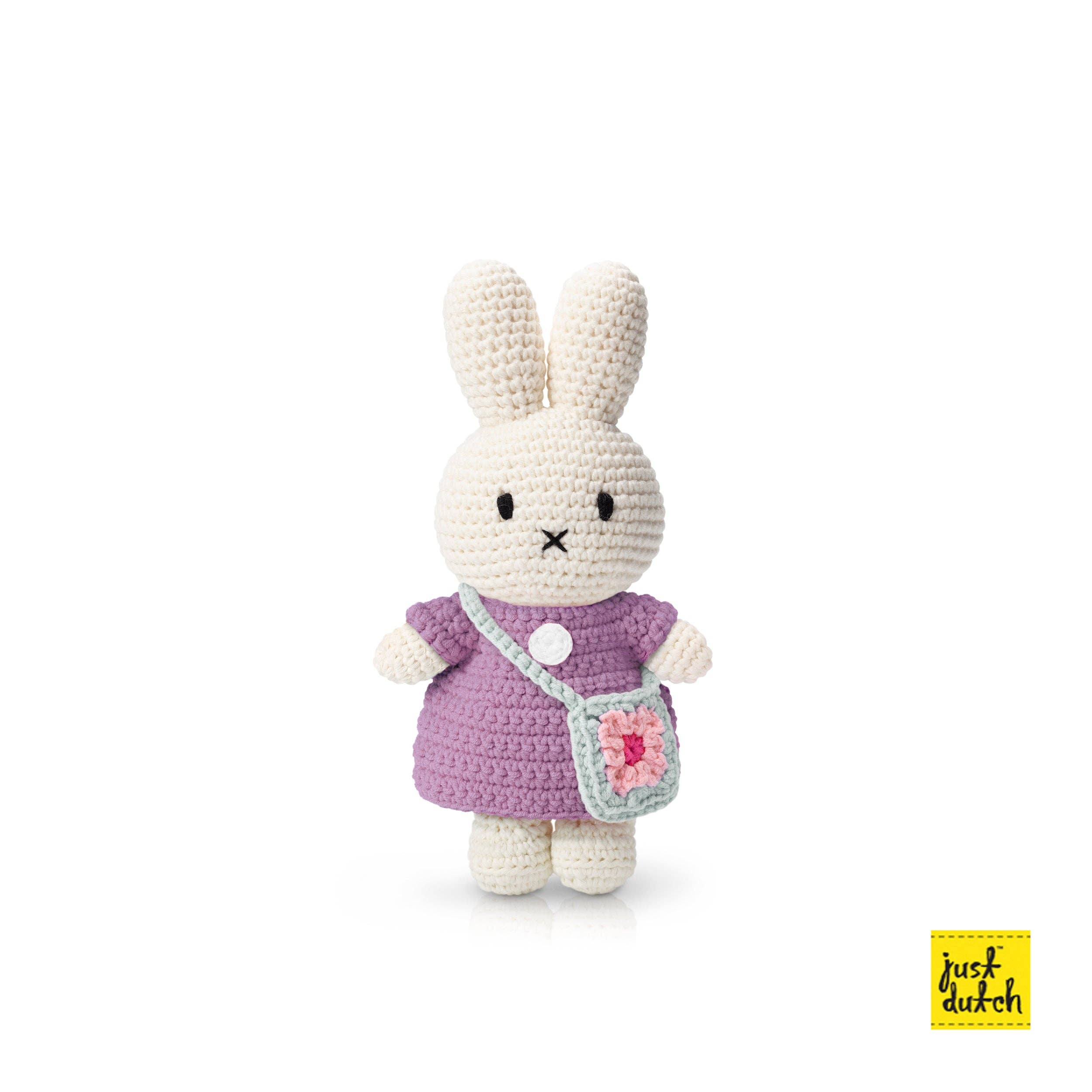 Miffy and her flower bag: Pink dress with yellow flower bag, photo 5 of 8