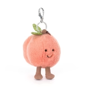 Jellycat Amuseables Peach Bag Charm, photo 1 of 4