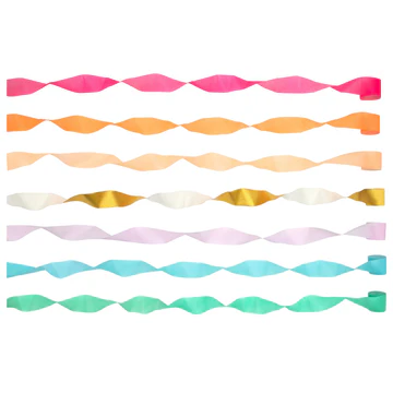 Meri Meri Bright CrepePaper Streamers, photo 3 of 4