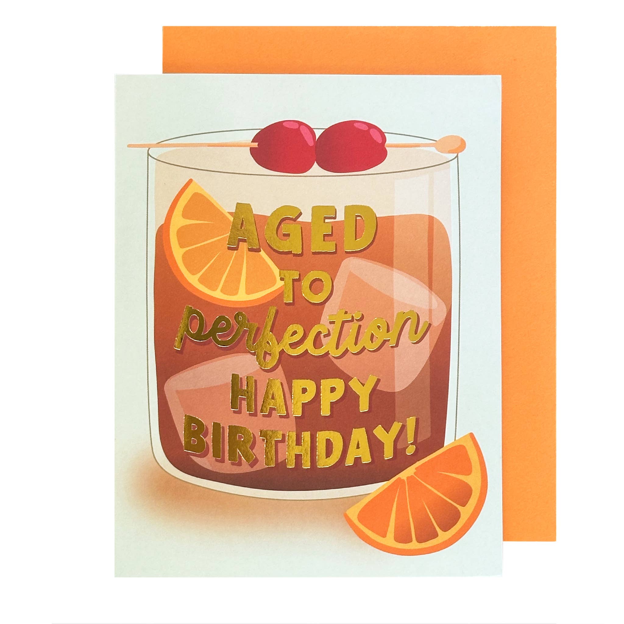 Aged to Perfection Whiskey Birthday Card, photo 1 of 3