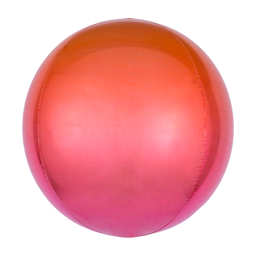 16in Ombré Orbz Balloon, photo 1 of 8