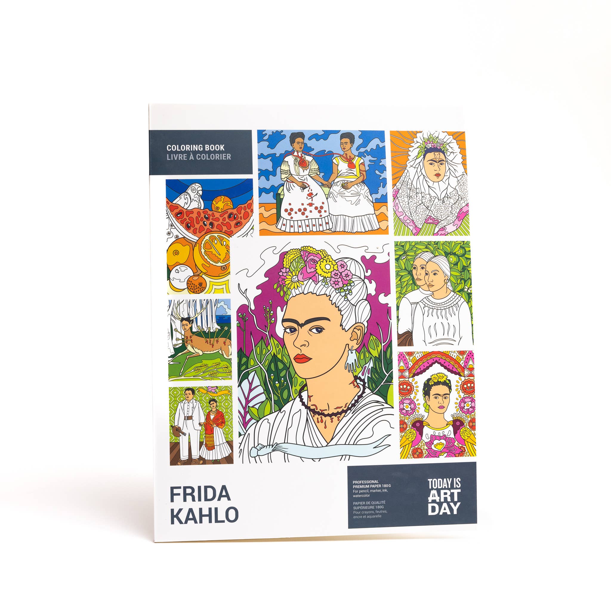 Coloring Book - Frida Kahlo, photo 1 of 8