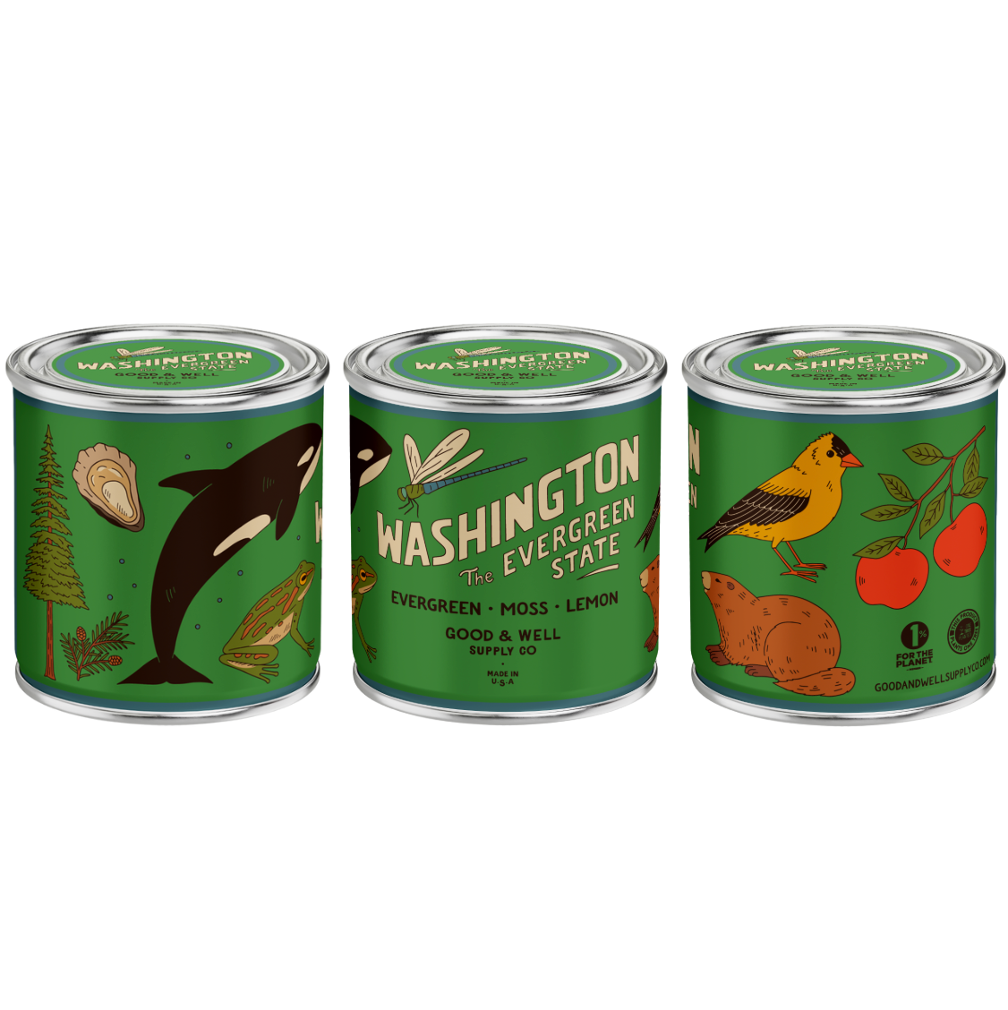 Washington State Soy Candle, photo 2 of 4