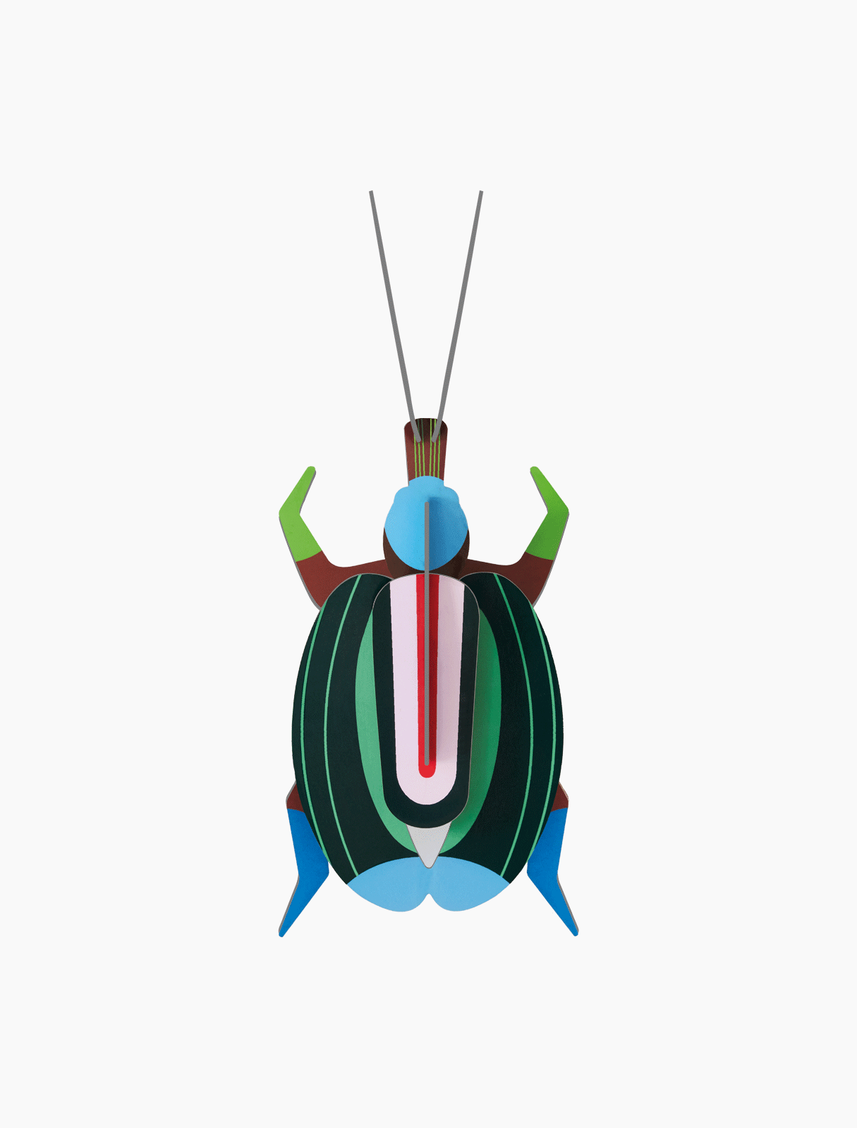 3D wall art - Green Fig Beetle, photo 1 of 4