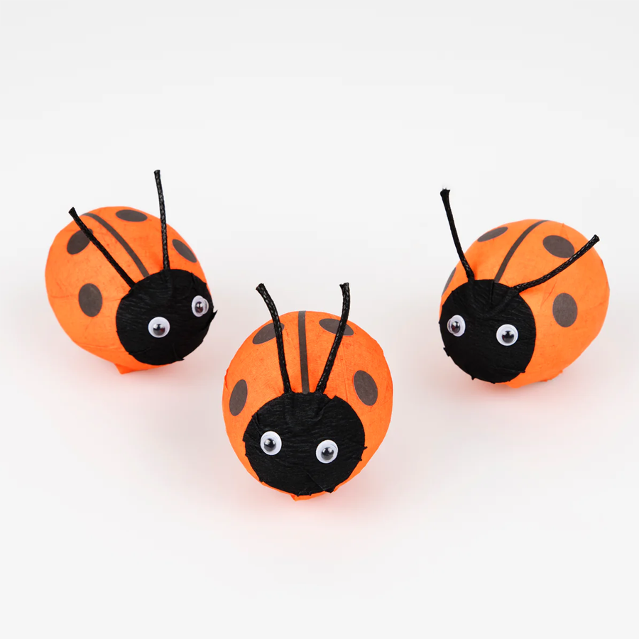 Meri Meri Ladybug Surprise Balls - Set of 3
