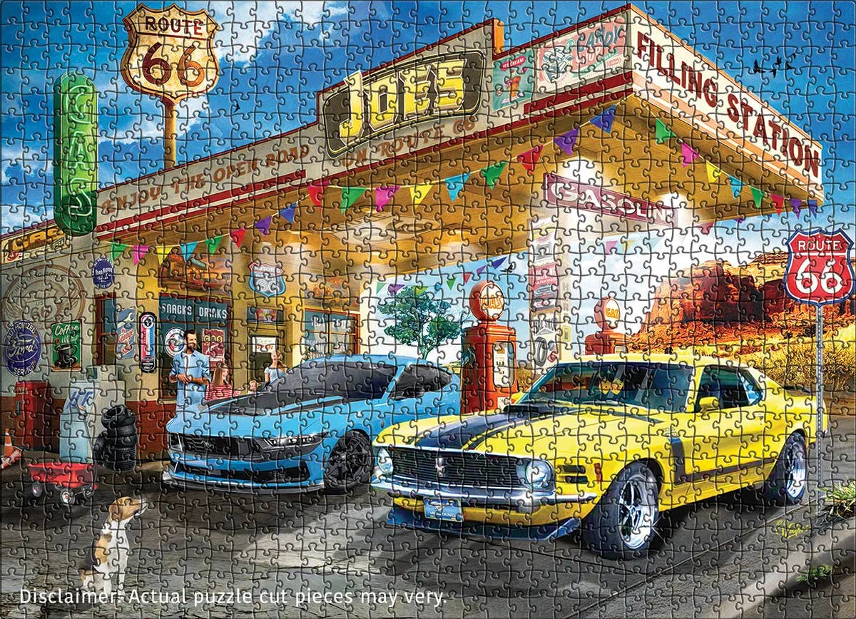 Mustang Boss vs Dark Horse 1000pc Puzzle, photo 3 of 4