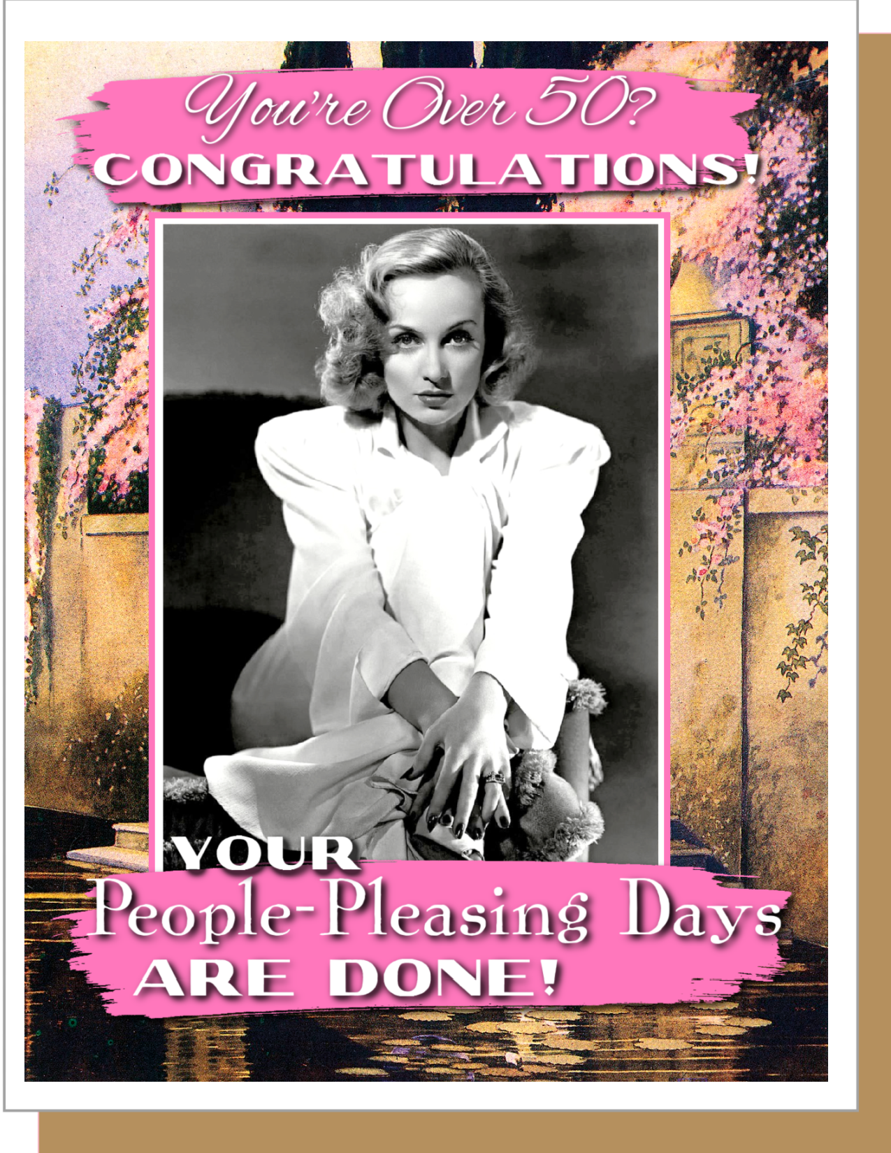 Umlaut Brooklyn People Pleasing - Birthday Greeting Card, photo 1 of 3