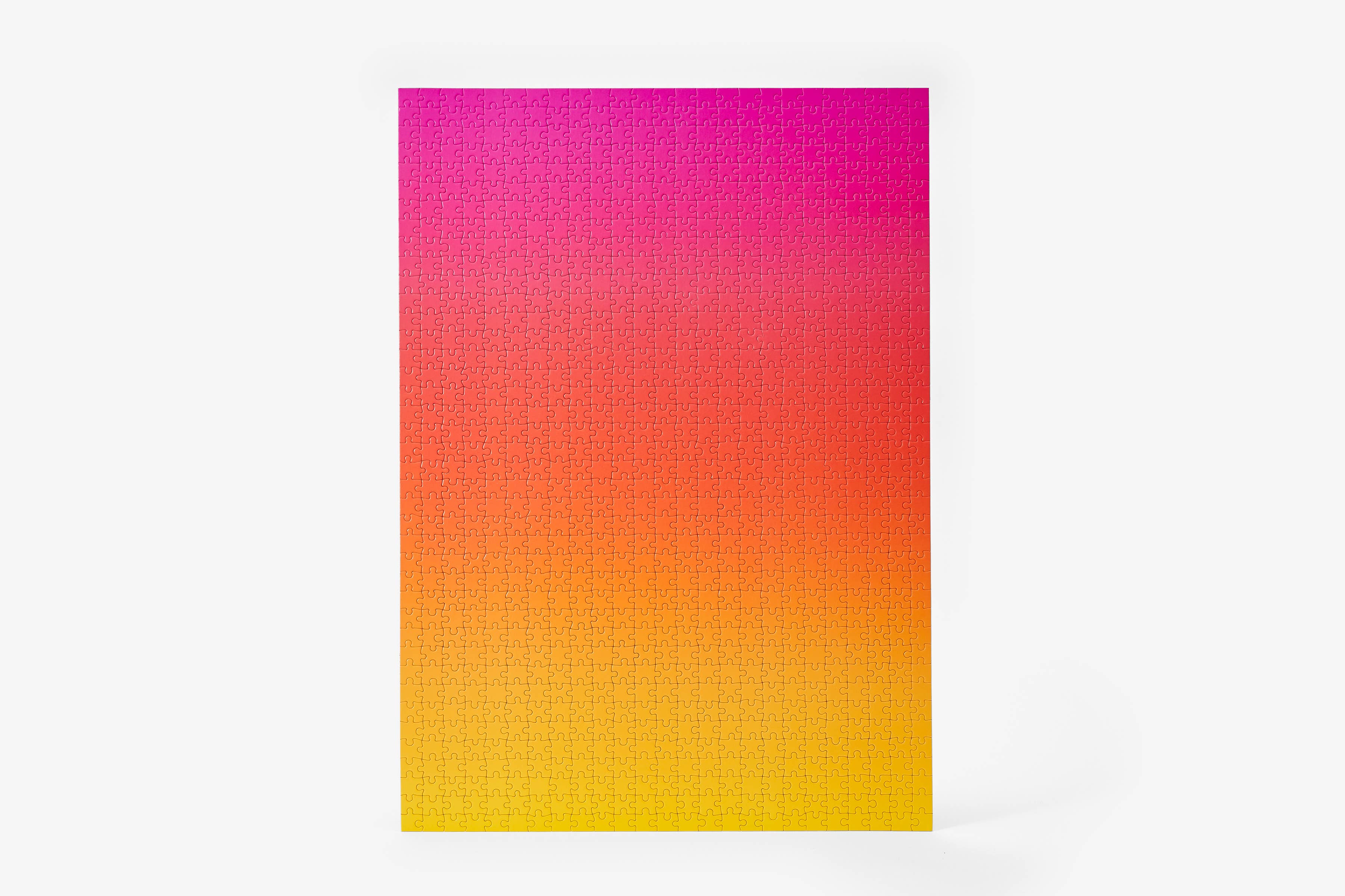 Gradient Puzzle Large (1000 piece): Pink/Yellow, photo 3 of 3