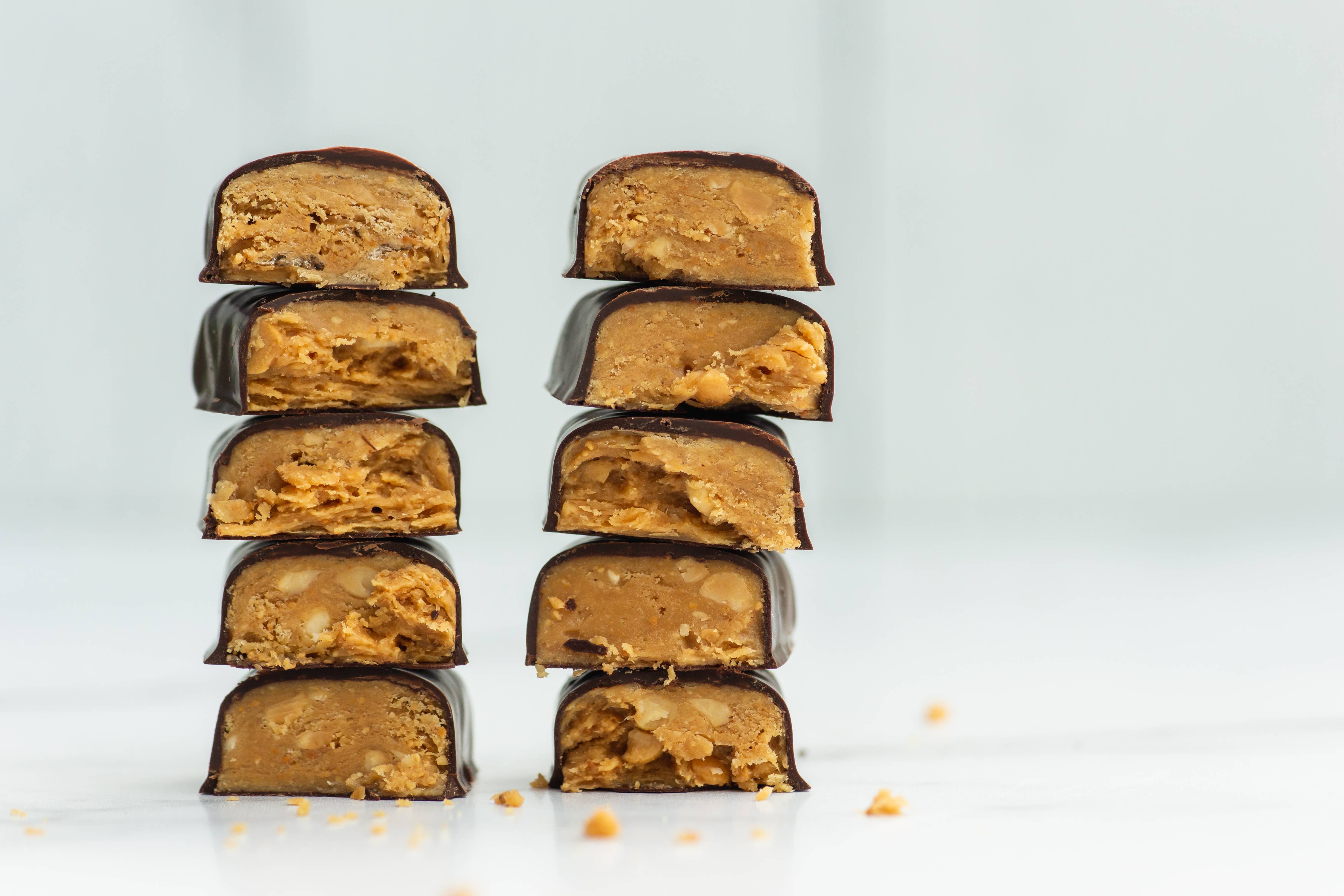 Tom Bumble Nutty Candy Bar - Peanut Butter Flake & Chocolate, photo 3 of 6