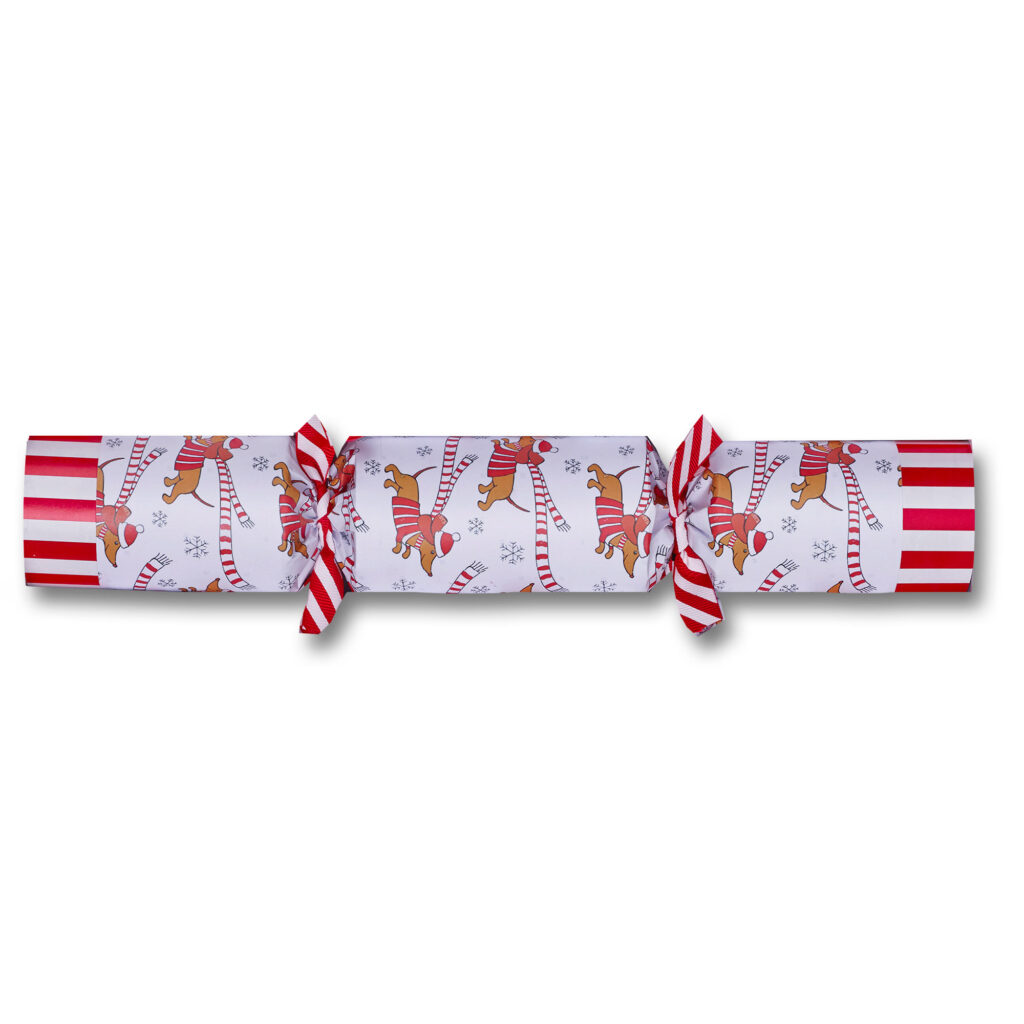 Racing Sausage Dog Party Crackers