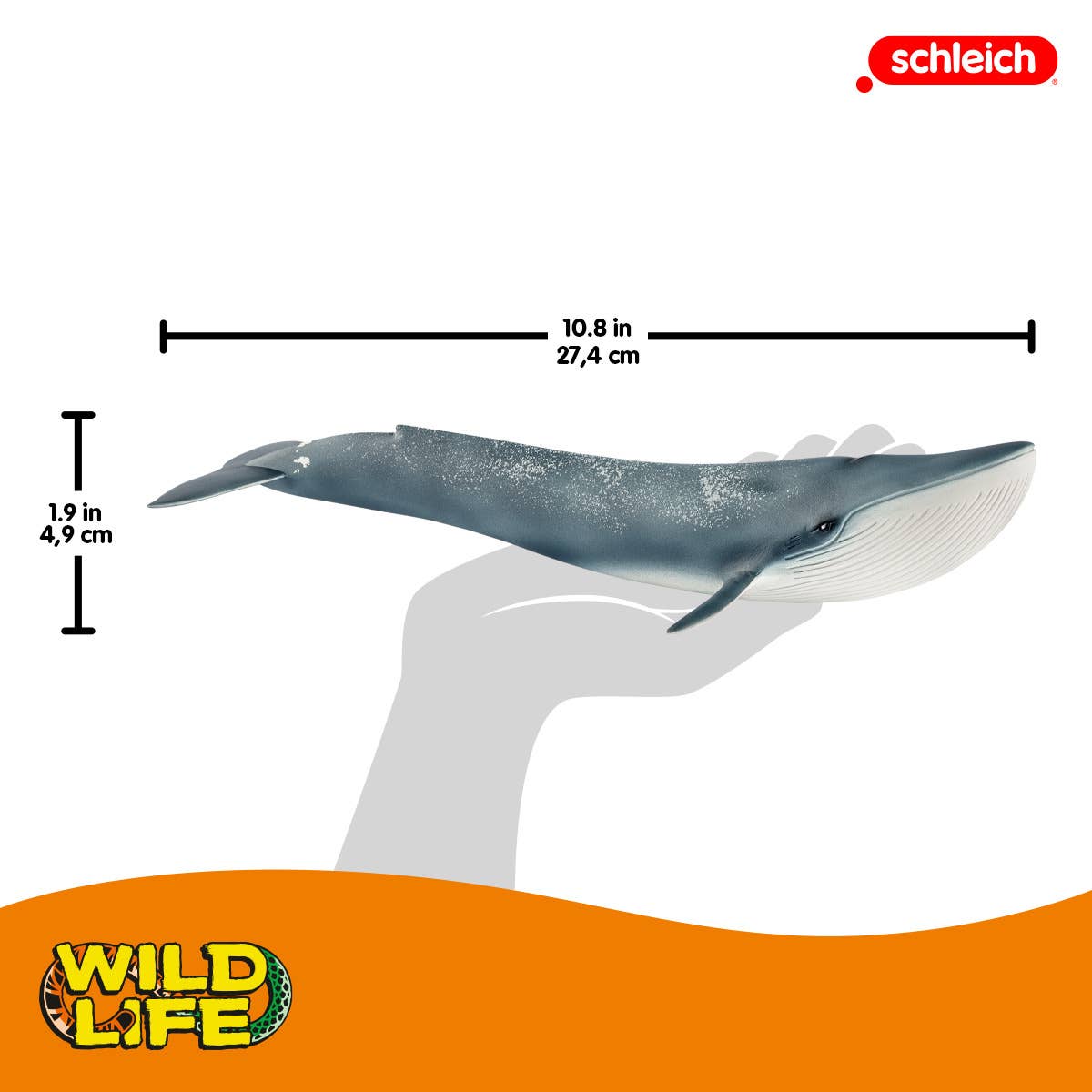 Blue Whale Ocean Animal Toy, photo 3 of 3