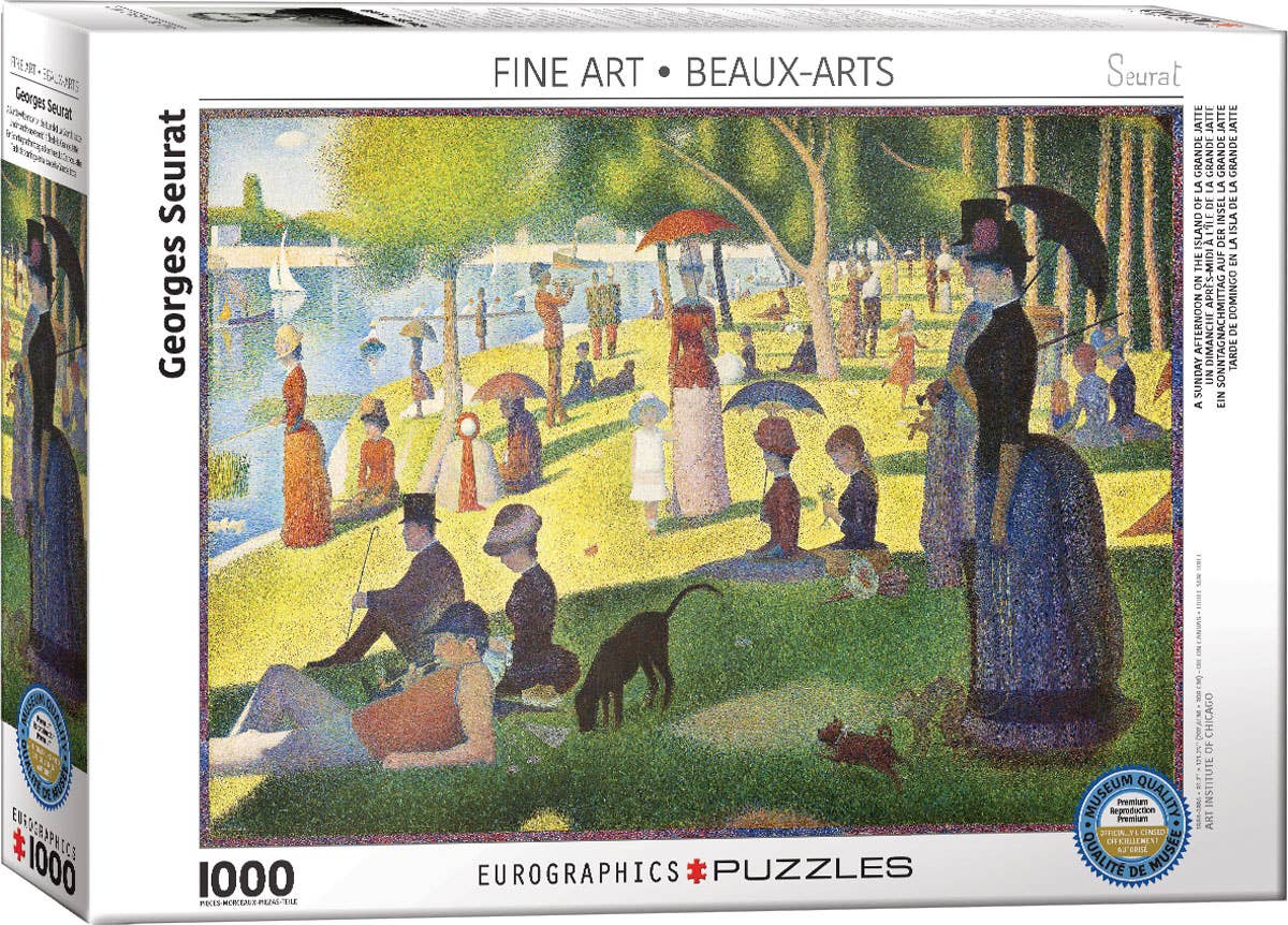 A Sunday Afternoon on the Island of La Grande Jatte 1000pc Puzzle, photo 1 of 5