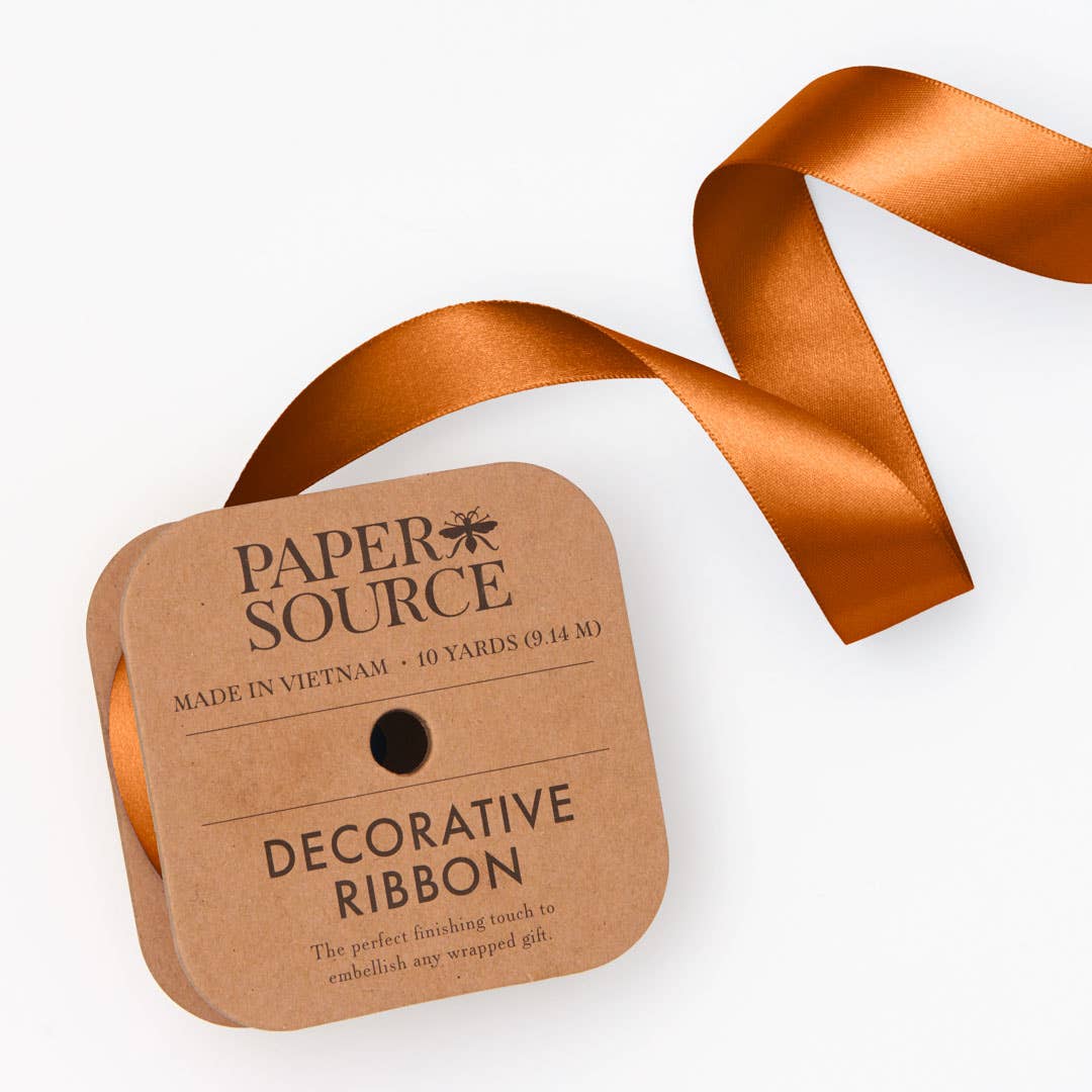 Satin Ribbon 1" Width: Gold, photo 7 of 8