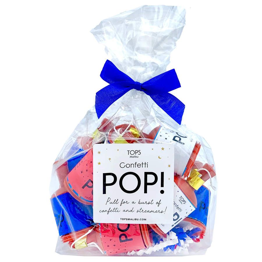 Tops Malibu Mini 4th of July Confetti Poppers