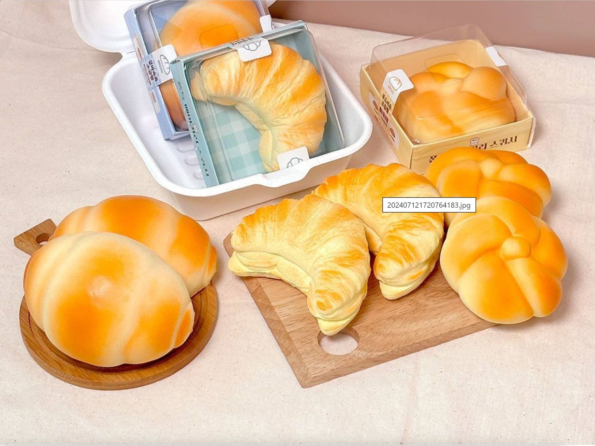 Fresh Bakery Bread Squishy stuffed / stress relief Toy, photo 8 of 8