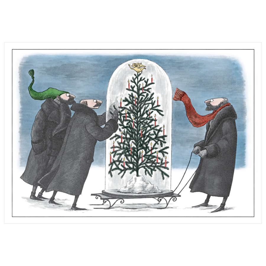 Season's Greetings Tree Large Boxed Holiday Cards (Christmas Cards, Greeting Cards) By Peter - View #6