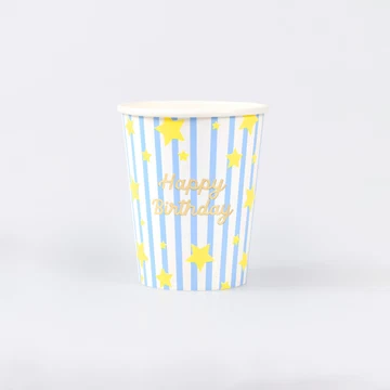 Bright Star Happy Birthday Cups, photo 4 of 4