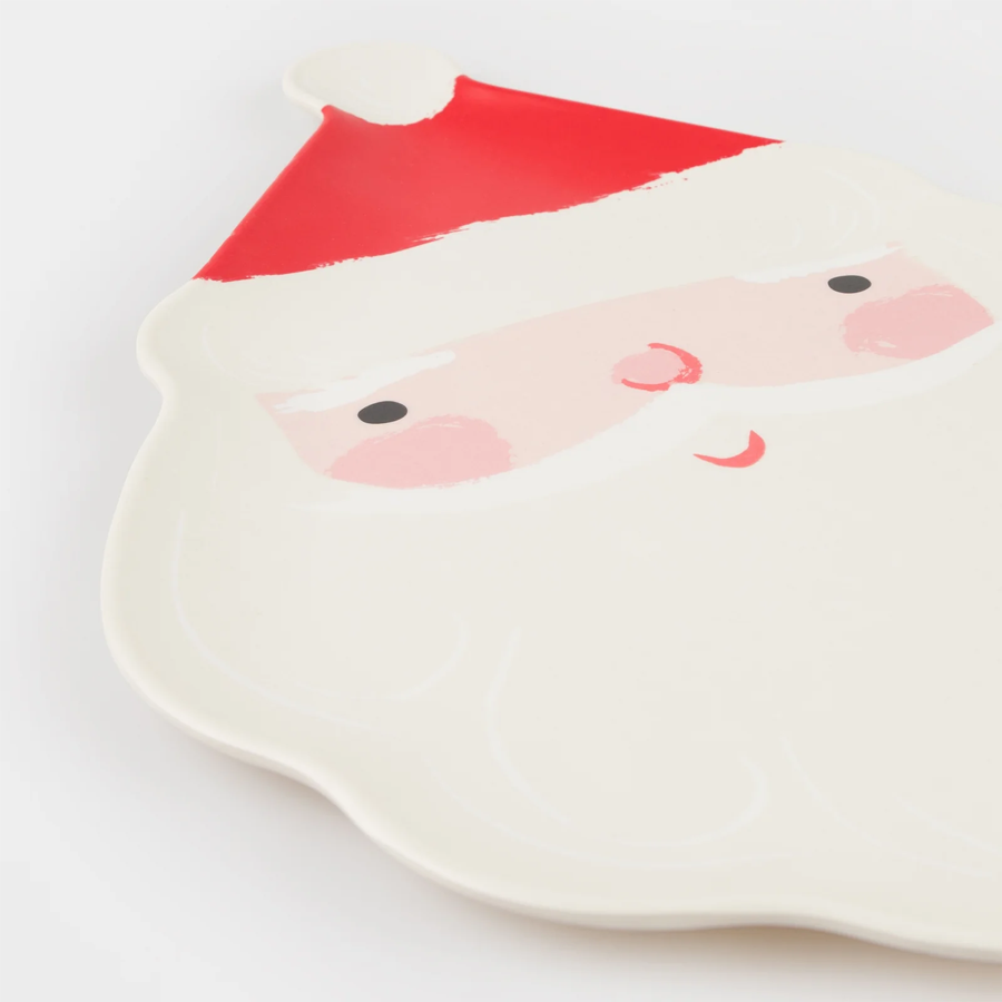 Meri Meri Melamine Santa Plate, photo 2 of 2