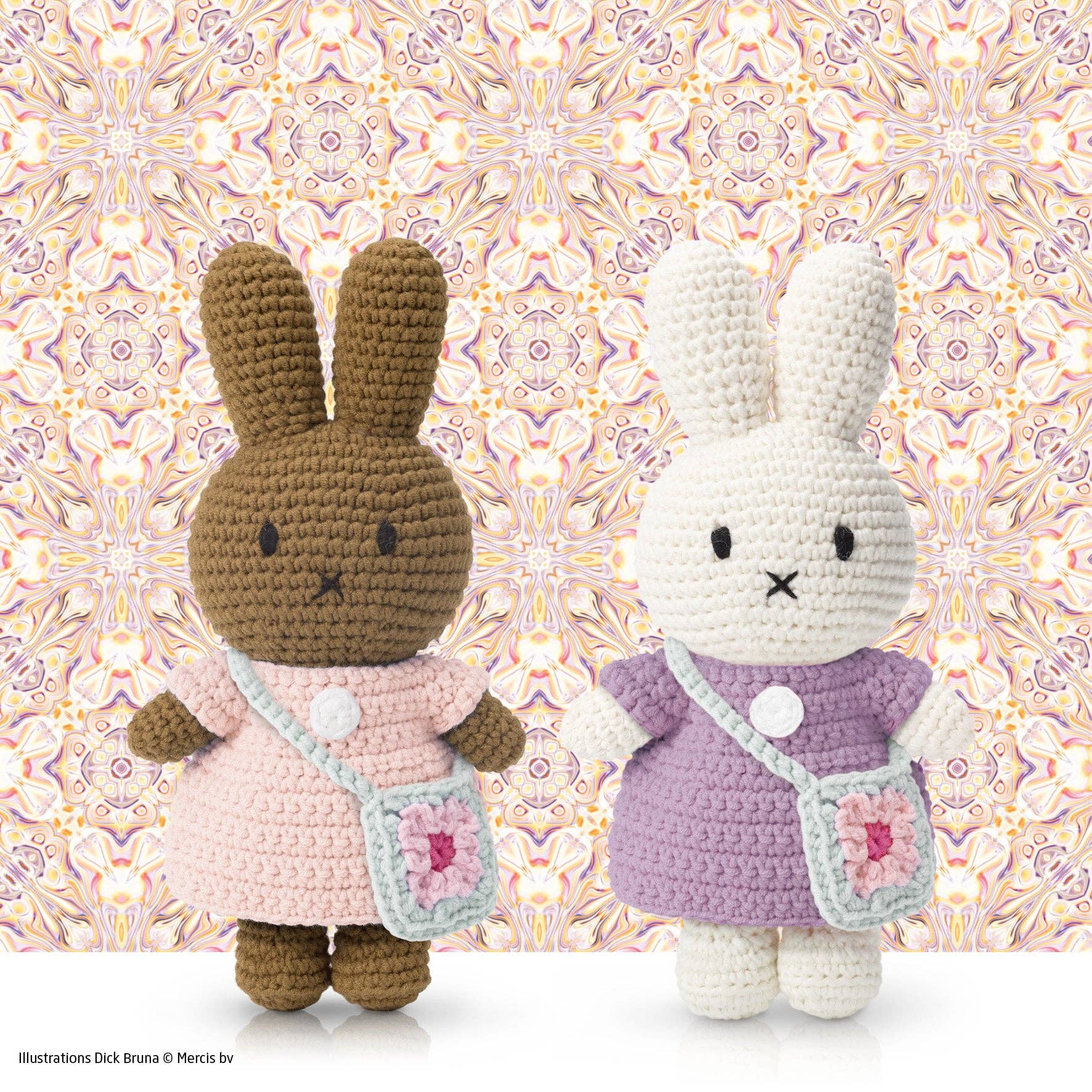 Miffy and her flower bag: Pink dress with yellow flower bag, photo 6 of 8