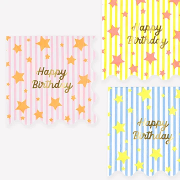 Bright Star Happy Birthday Large Star, photo 1 of 5