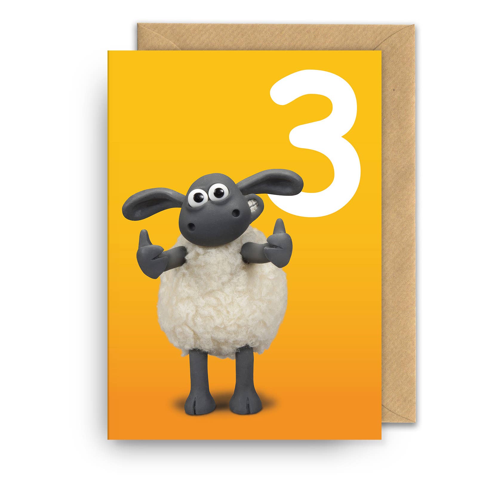 Birthday Card | Shaun the Sheep | 3 Year Old, photo 1 of 2
