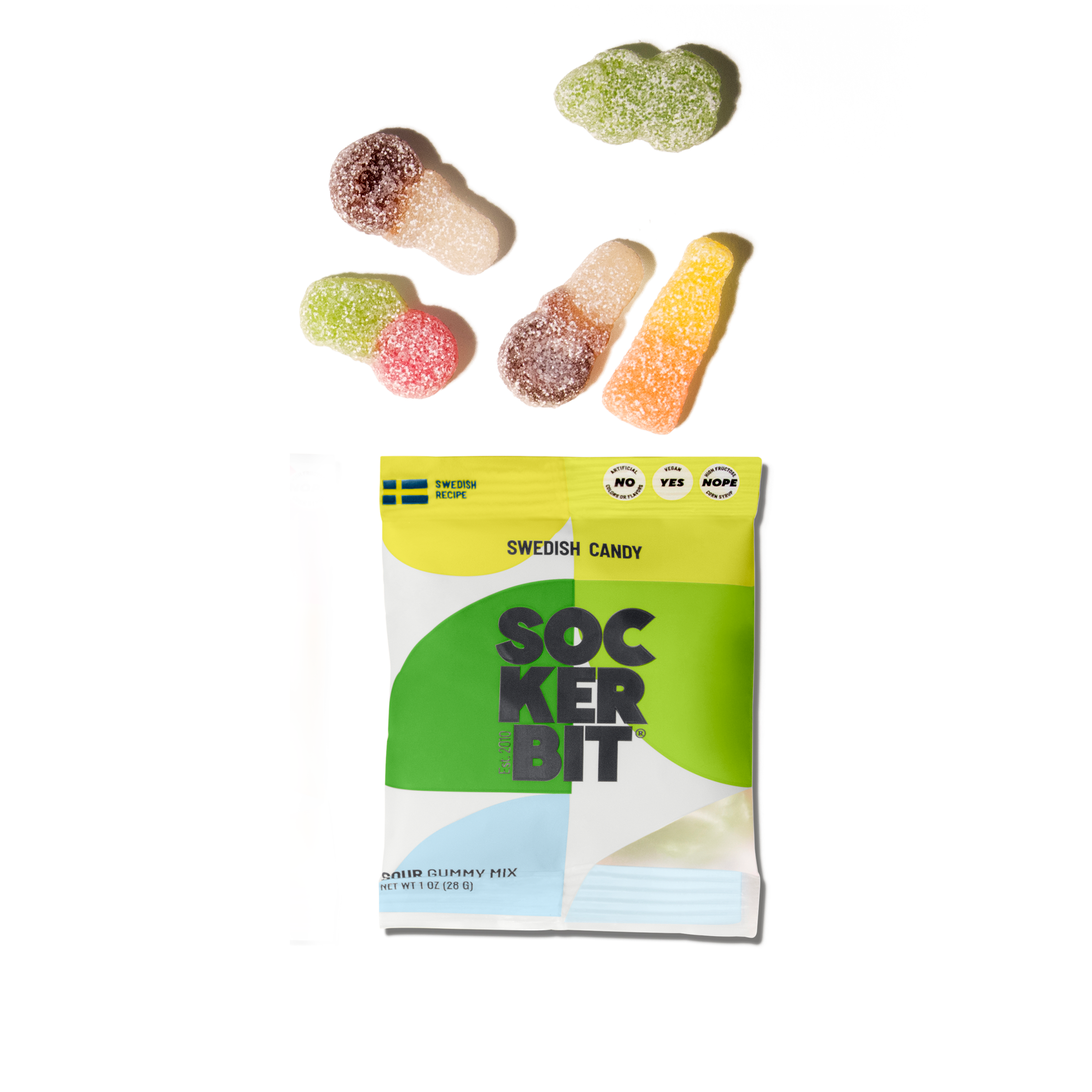 Sour Gummy Mix Single Serving 1oz- Pack of 30, photo 1 of 4