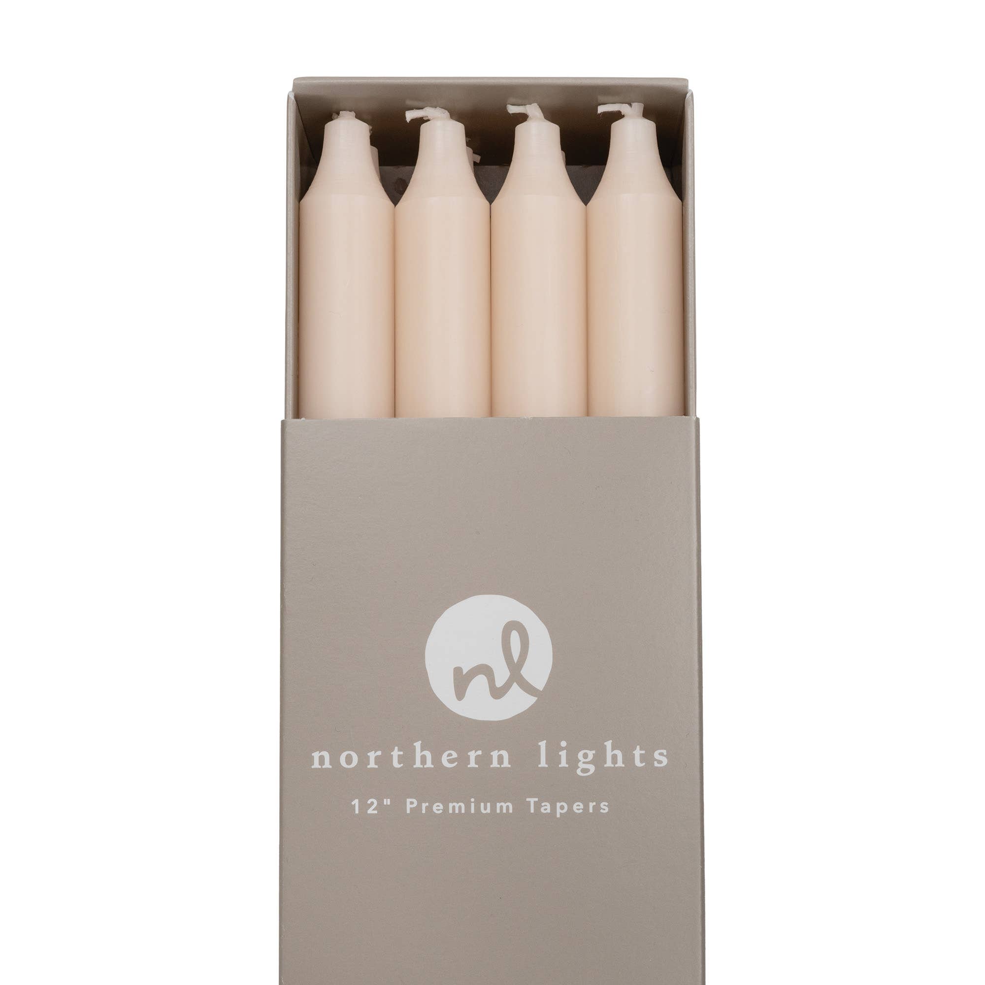 12" Taper Candles - 12pk Box: Petal, photo 8 of 8