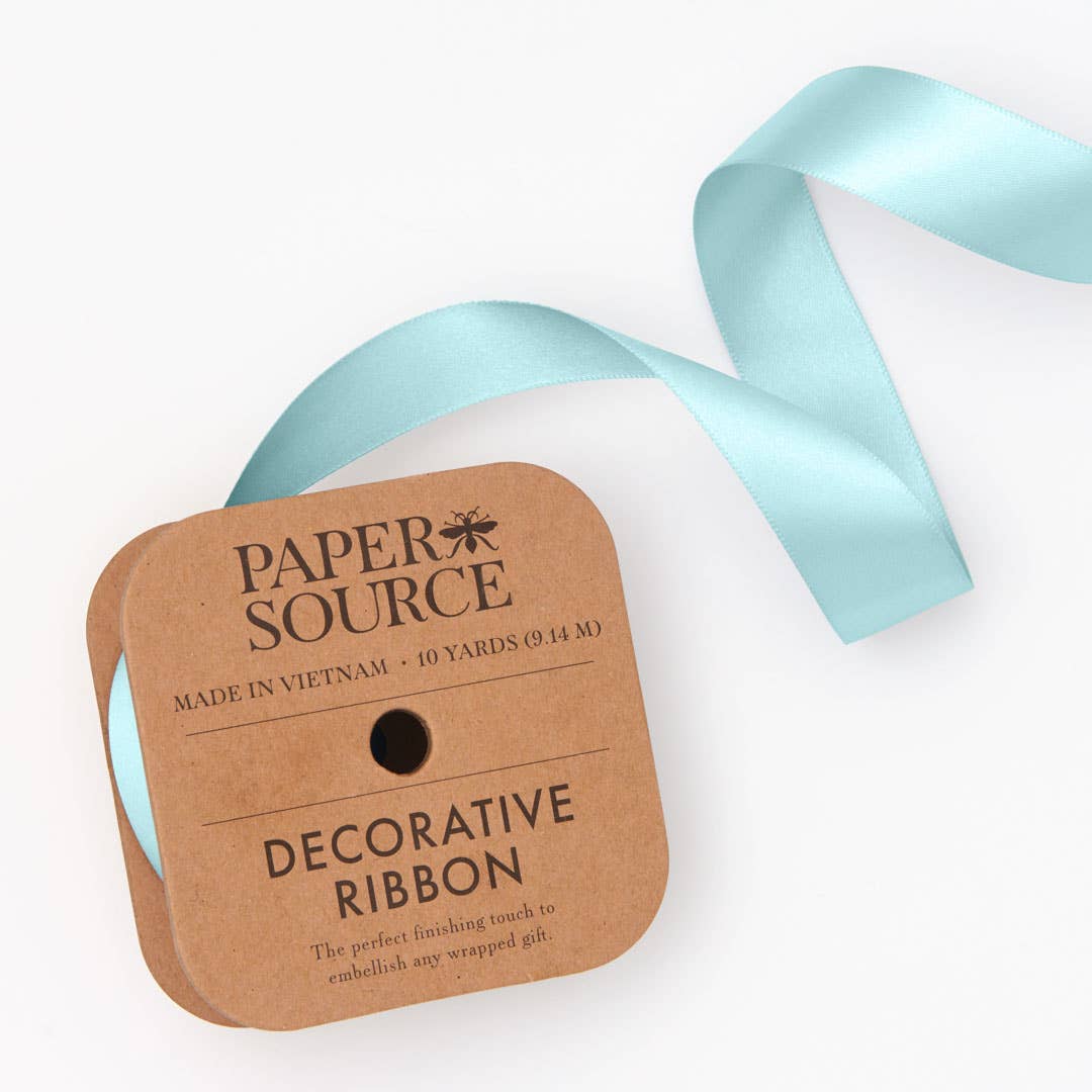 Satin Ribbon 1" Width: Spruce, photo 2 of 8