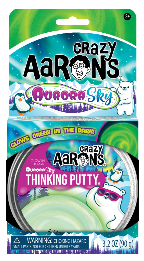 Aurora Sky - Full Size 4" Thinking Putty Tin, photo 1 of 3