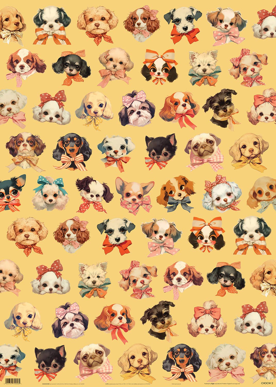 Gift Wrap | Chocolate Box | Puppies
