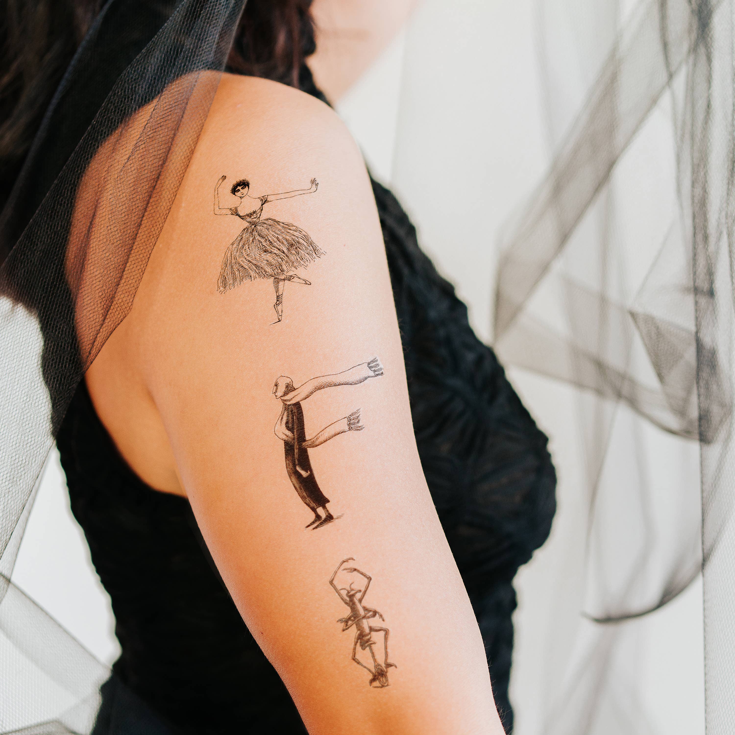Gorey's Creatures & Figures Tatt. Sheet, photo 2 of 3