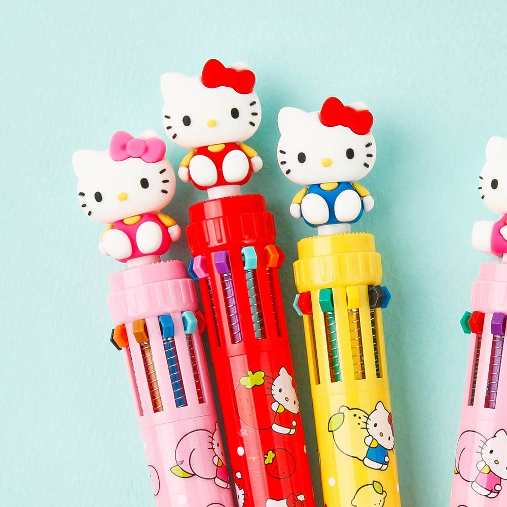 Hello Kitty Figure Mini 10-Color Pen, photo 2 of 8