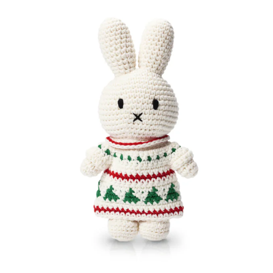 Just Dutch Miffy Handmade Christmas Dress Miffy