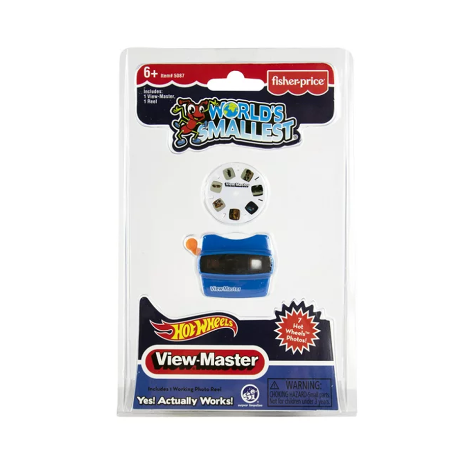 World's Smallest Hot Wheels View-master