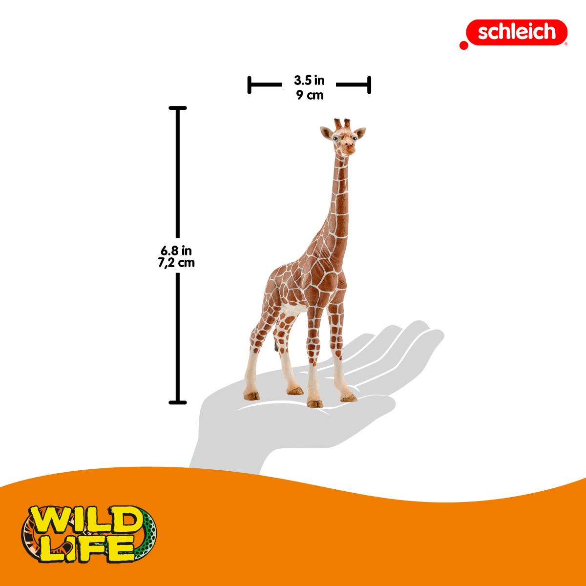 Giraffe, Female Safari Animal Toy, photo 4 of 6