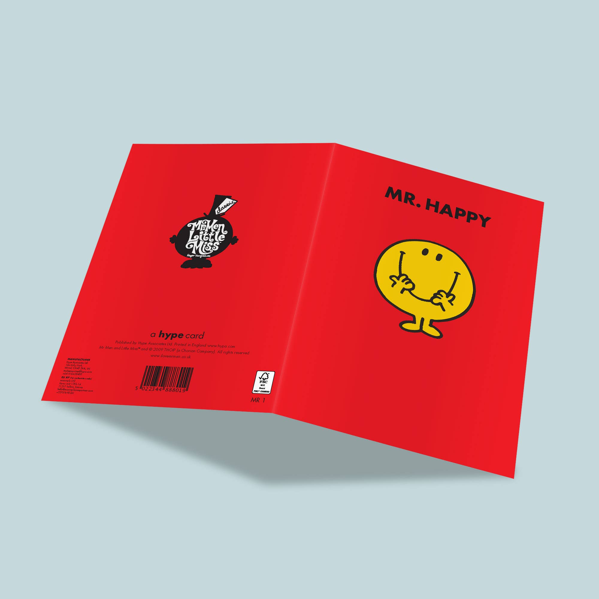 Birthday Card | Mr. Happy | Mr. Men, photo 2 of 2