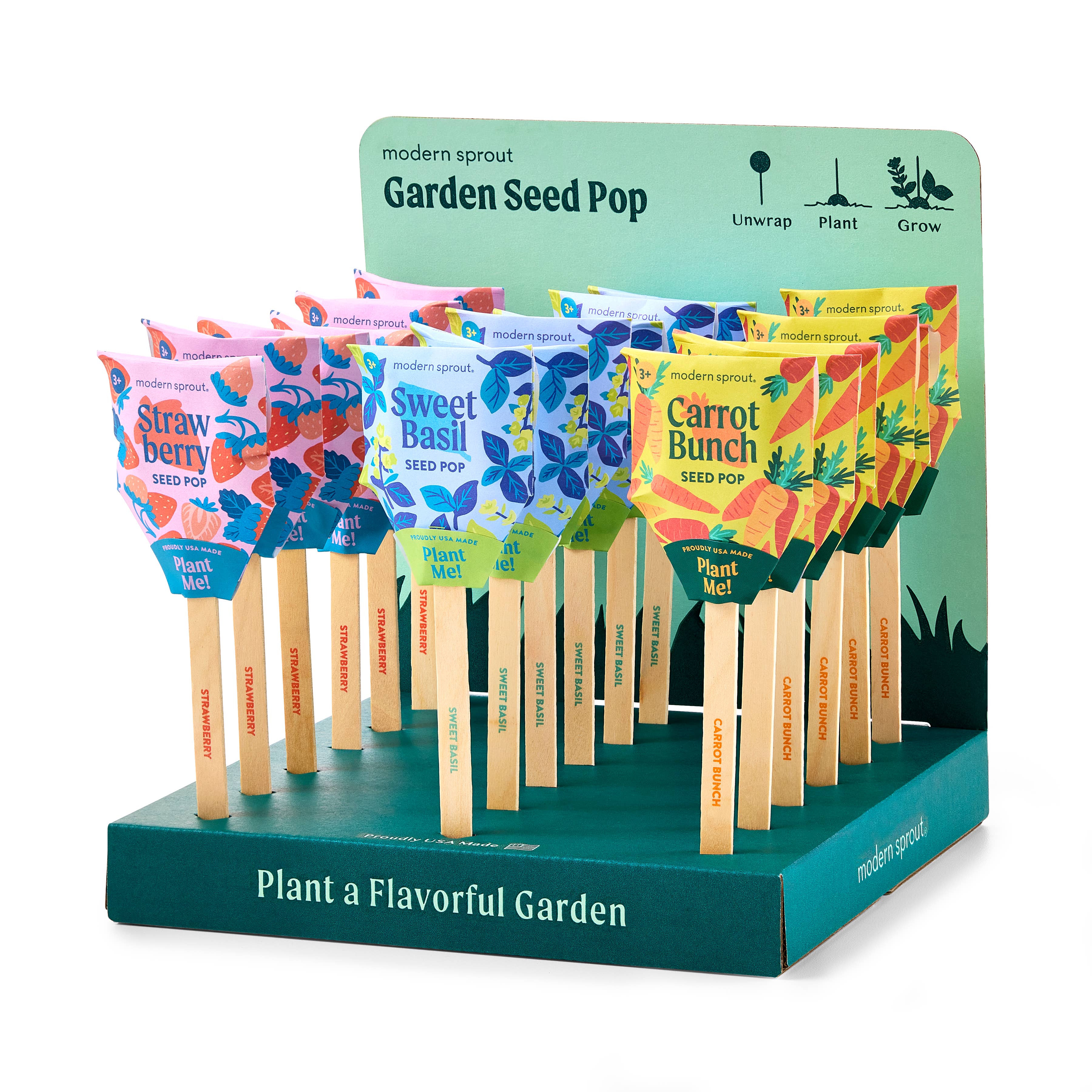 Garden Seed Pops - 36 Pk + Display, photo 1 of 4