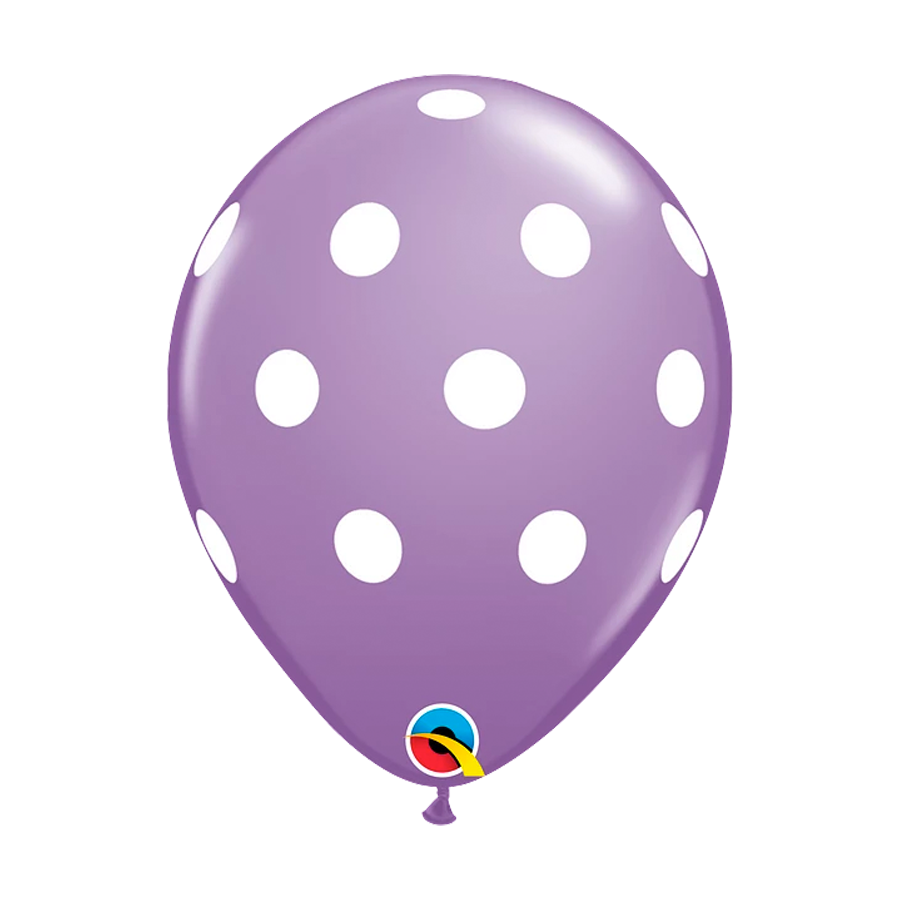 11in Polka Dot Latex Balloons, photo 5 of 6