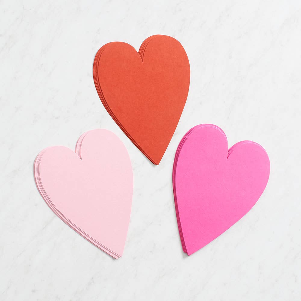 Presentation Heart Shapes Card Pack