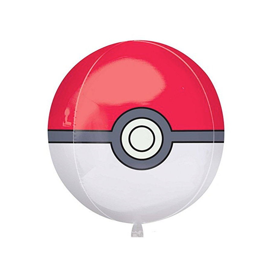 16in Pokemon Poke Ball Orbz XL Balloon