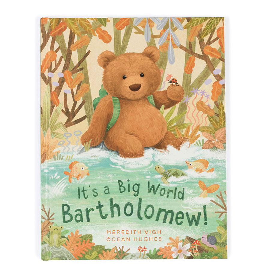 Jellycat It's a Big World Bartholomew! Book