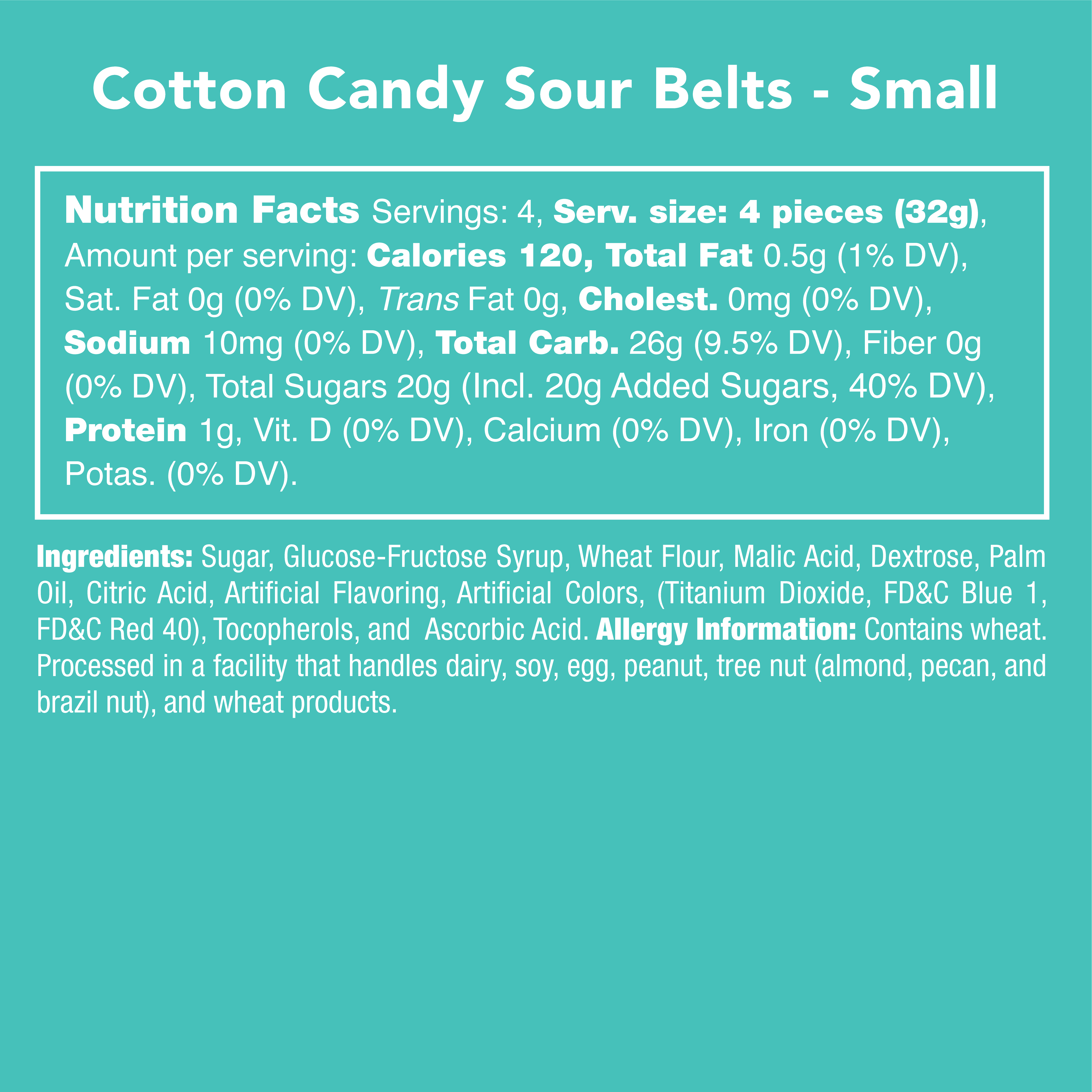 Cotton Candy Sour Belts, photo 4 of 4
