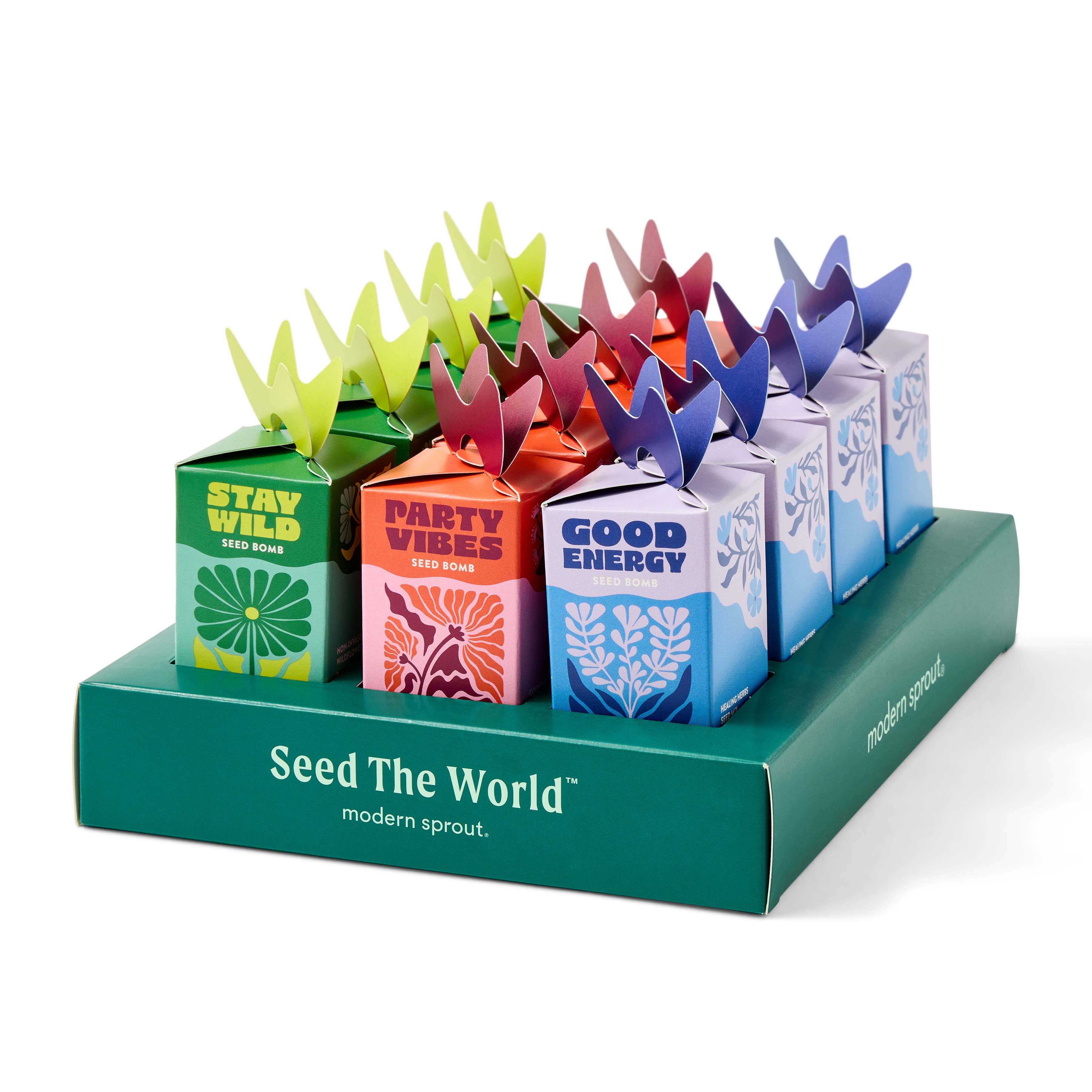 Seed Bomb Refresh Assorted 36 pk + 12 pc Display, photo 1 of 2
