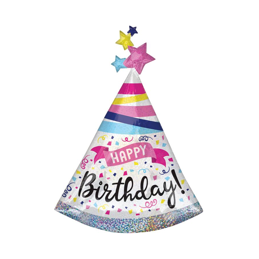 071 SS BLLN HPY BDAY/YOU HOLO