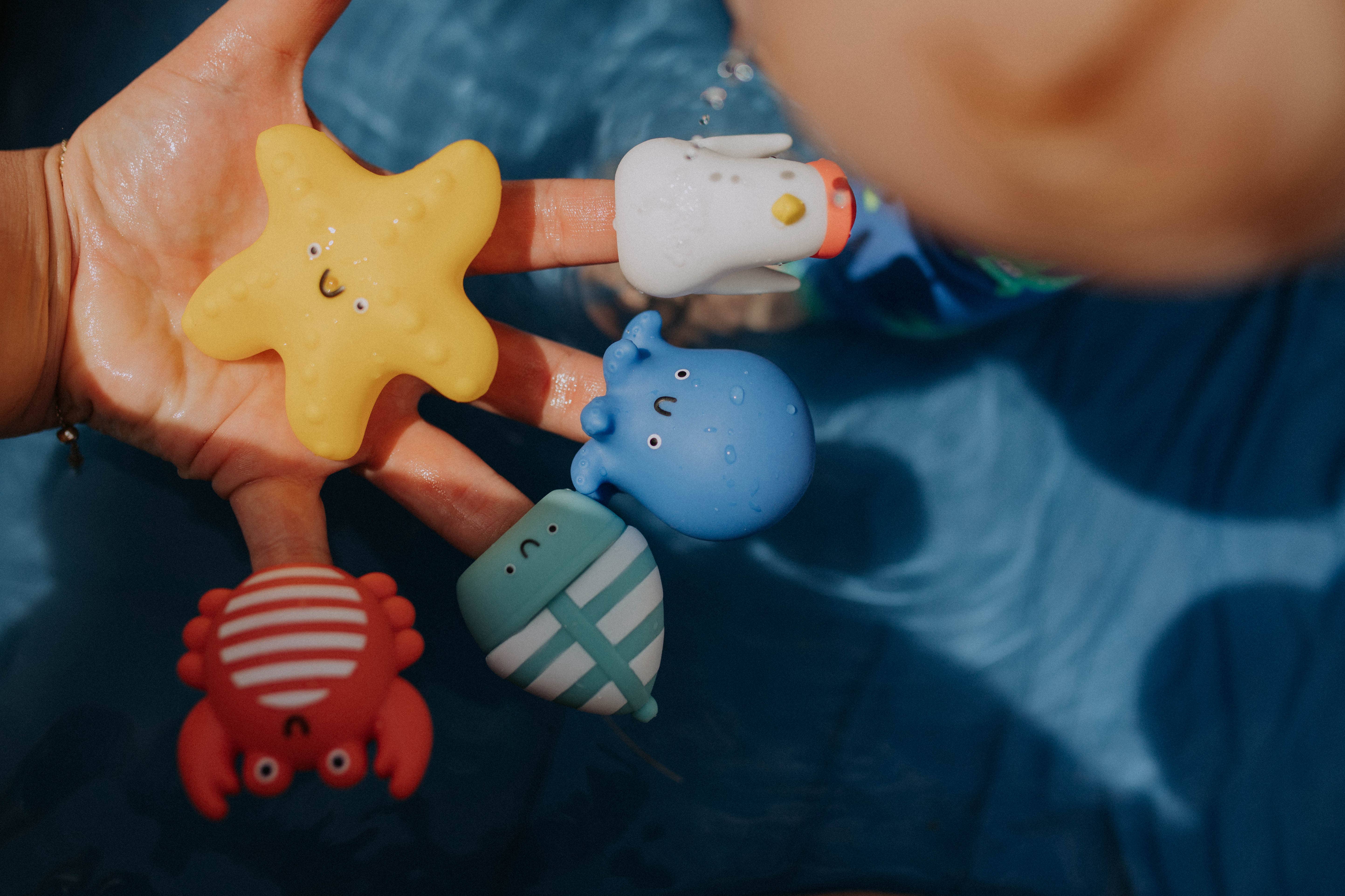 Nautical Itzy Bitzy Puppets™ - Bath + Storytelling Toys, photo 2 of 8