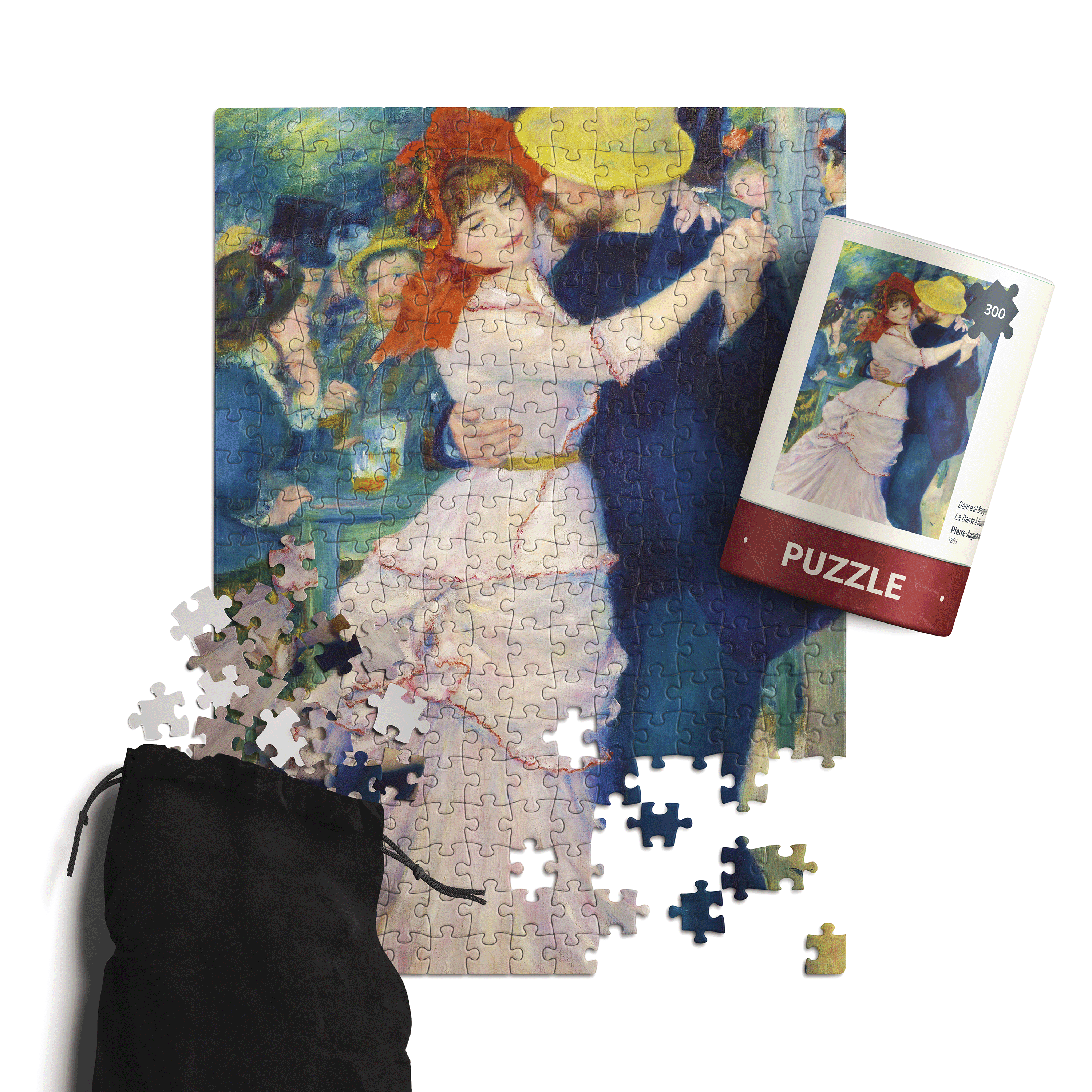 Dance at Bougival - Pierre-Auguste Renoir - 300 Piece Puzzle, photo 5 of 5