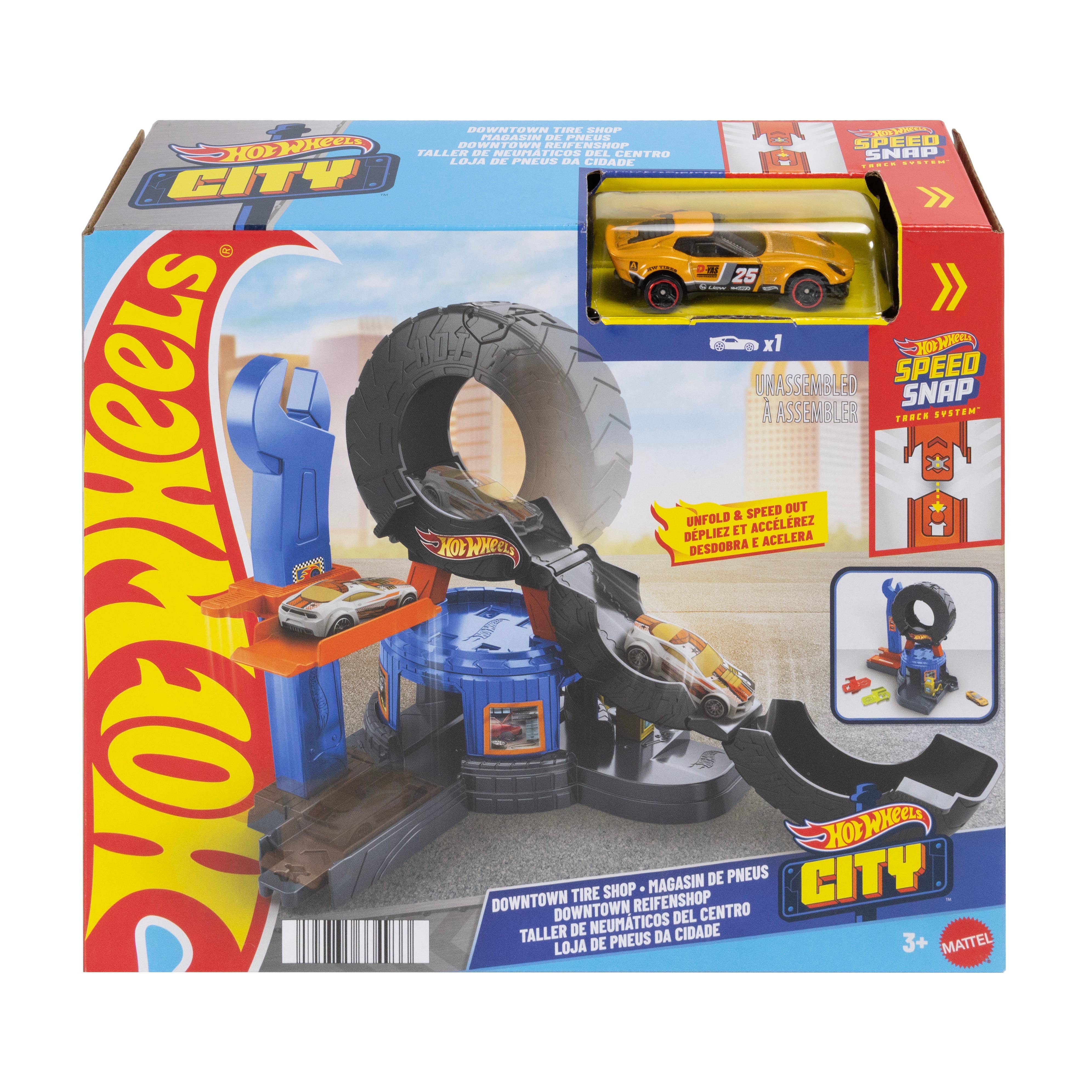 Hot Wheels City Downtown Track Set Assortment, photo 1 of 8