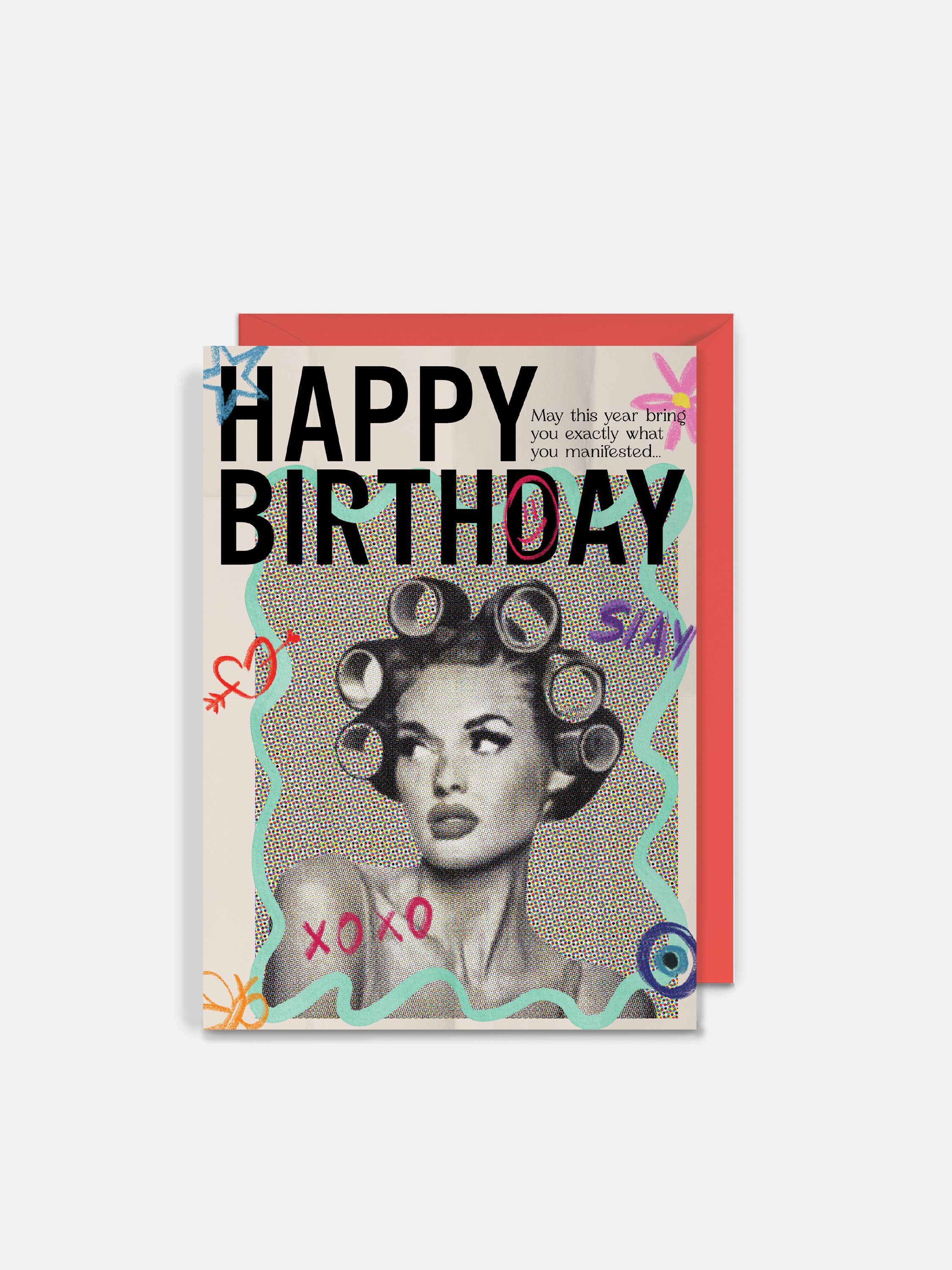 Manifestation - 4.5 x 6.25 Birthday Card, photo 1 of 4