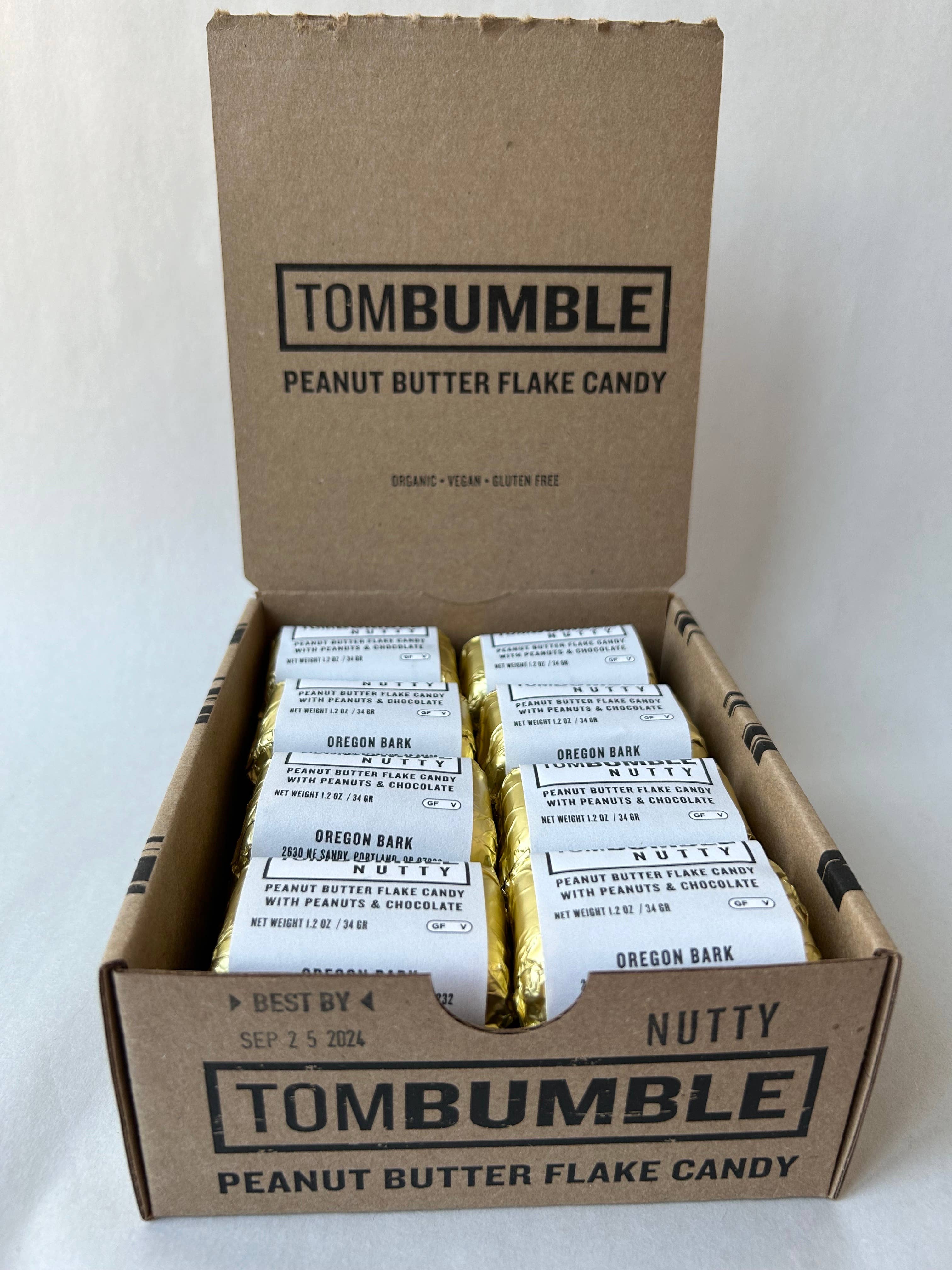 Tom Bumble Nutty Candy Bar - Peanut Butter Flake & Chocolate, photo 6 of 6