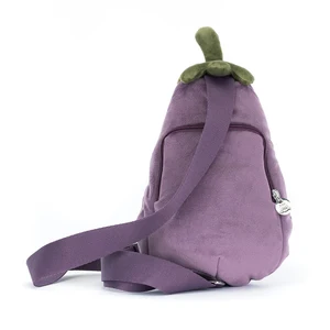 Amuseables Aubergine Eggplant Bum Bag, photo 4 of 5
